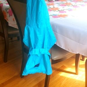 Aqua Blue 💙 Dog Raincoat